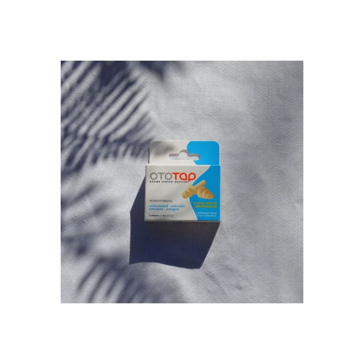 OTOTAP Tapon Oído Goma Premoldeada 2Unid