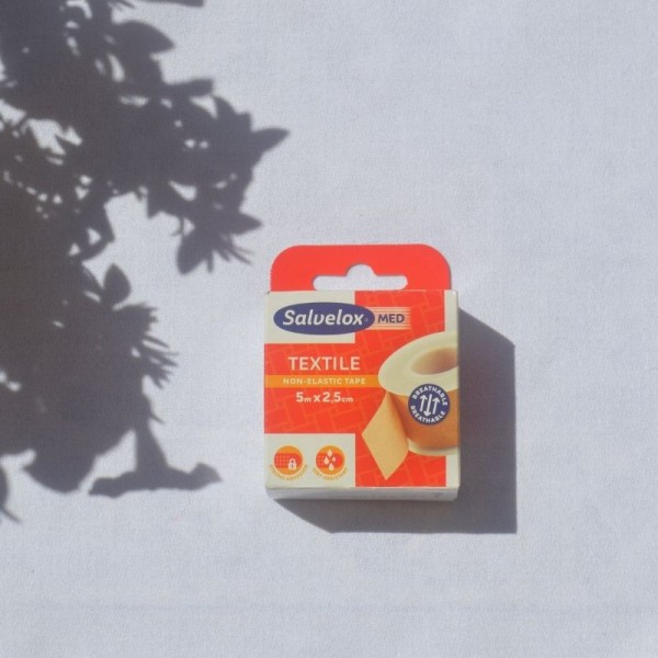 Salvelox Esparadrapo Textil 5m x 2,5 cm