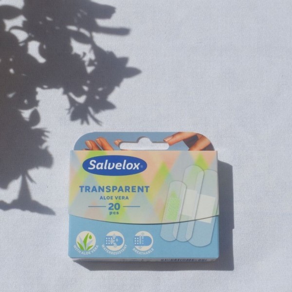 SALVELOX Transparente Aloe Vera 20 Apositos